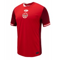 Camisa de Futebol Canadá Equipamento Principal Copa America 2024 Manga Curta